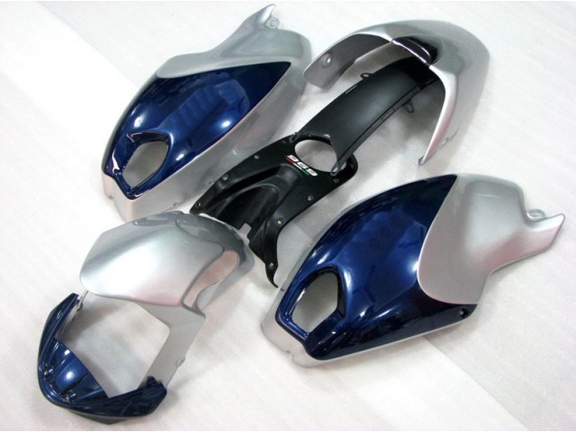 Azul Plata Carenado Moto Ducati Monster 696 08-12 Azul Plata Carenado Moto Ducati Monster 696 08-12