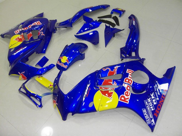 Azul Red Bull Carenado Moto CBR 600 F3 95-98 Azul Red Bull Carenado Moto CBR 600 F3 95-98