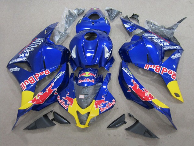 Azul Red Bull Carenados Moto CBR 600 RR 09-12 Azul Red Bull Carenados Moto CBR 600 RR 09-12