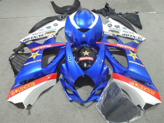 Azul Rockstar Carenado Moto GSXR 1000 K7 07-08