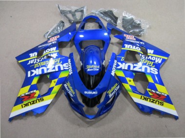 Azul Telefumia Movistar Carenado Moto GSXR 600 K4 04-05