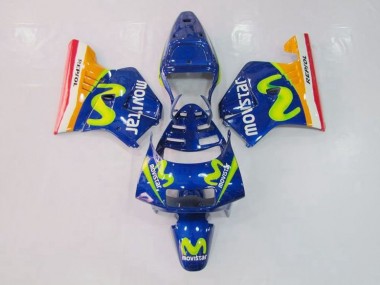 Azul Verde Carenado Moto NSR 250 MC28 P4 94-96