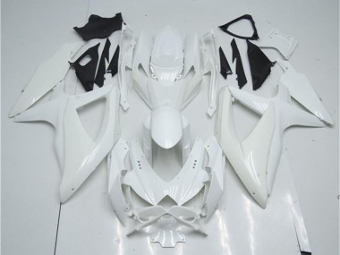 Blanco ABS Moto Plásticos GSXR 600 / 750 K8 08-10