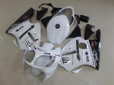 Blanco ABS Moto Plásticos ZX12R 00-01