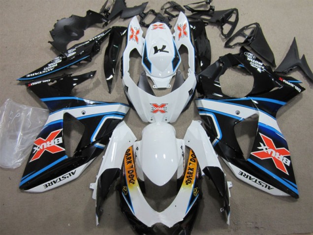 Blanco Azul Brux Oscuro Dog Carenado Moto GSXR 1000 K9 09-16 Blanco Azul Brux Oscuro Dog Carenado Moto GSXR 1000 K9 09-16