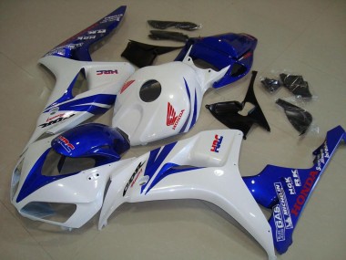 Blanco & Azul Carenado Moto CBR 1000 RR 06-07