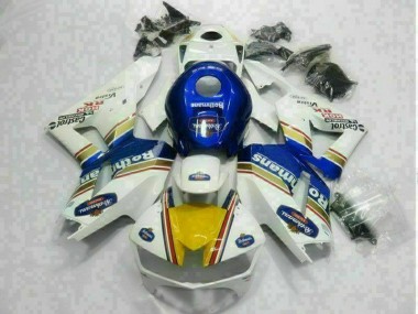 Blanco Azul Carenado Moto CBR 600 RR 13-21