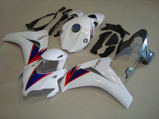 Blanco Azul Estilo OEM Carenado Moto CBR 1000 RR 08-11 Blanco Azul Estilo OEM Carenado Moto CBR 1000 RR 08-11