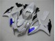 Blanco Azul Kit Carenado ABS Completo GSXR 600 / 750 K6 06-07 Blanco Azul Kit Carenado ABS Completo GSXR 600 / 750 K6 06-07