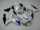 Blanco Azul Kit Carenado ABS Completo GSXR 600 / 750 K6 06-07 Blanco Azul Kit Carenado ABS Completo GSXR 600 / 750 K6 06-07