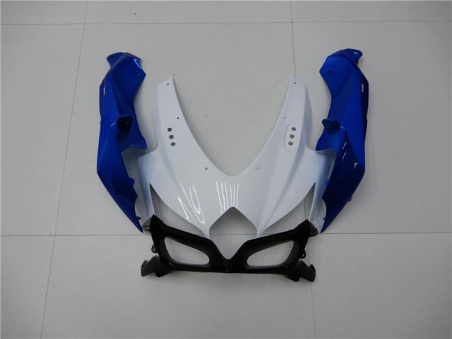 Blanco Azul Kit Carenado Moto GSXR 600 / 750 K8 08-10 Blanco Azul Kit Carenado Moto GSXR 600 / 750 K8 08-10