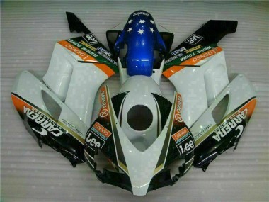 Blanco Azul Kits Completo Carenado Moto CBR 1000 RR 04-05