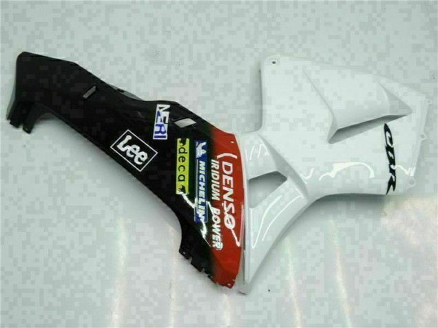 Blanco Azul Kits Completo Carenado Moto CBR 600 RR 03-04 Blanco Azul Kits Completo Carenado Moto CBR 600 RR 03-04