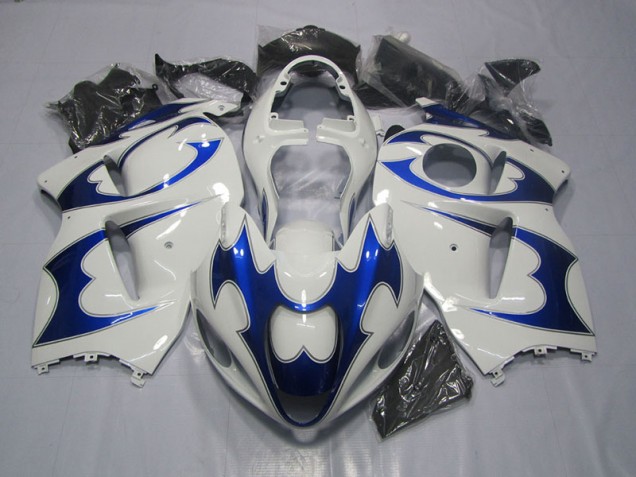 Blanco Azul Moto Plástico GSXR 1300 Hayabusa 96-07 Blanco Azul Moto Plástico GSXR 1300 Hayabusa 96-07