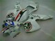 Blanco Azul R 2 Carenado Moto CBR 600 RR 03-04 Blanco Azul R 2 Carenado Moto CBR 600 RR 03-04