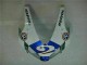 Blanco Azul R 2 Carenado Moto CBR 600 RR 03-04 Blanco Azul R 2 Carenado Moto CBR 600 RR 03-04