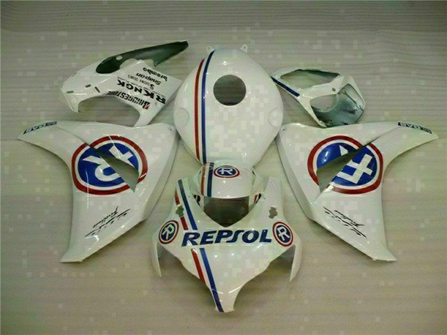 Blanco Azul Repsol Carrocería Motocicletas CBR 1000 RR 08-11 Blanco Azul Repsol Carrocería Motocicletas CBR 1000 RR 08-11