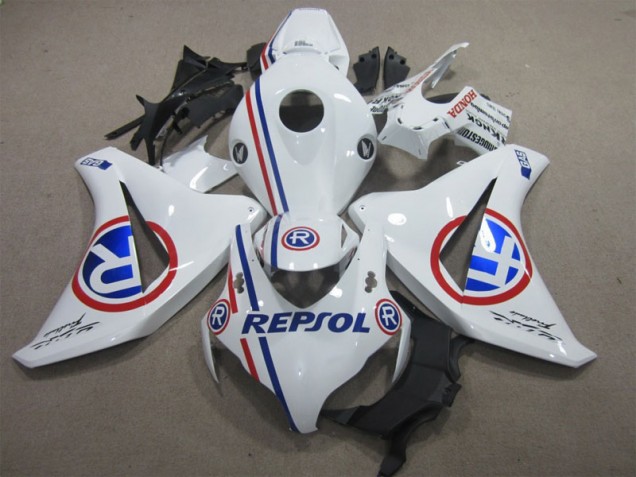 Blanco Azul Repsol Kits Carenado Moto CBR 1000 RR 08-11 Blanco Azul Repsol Kits Carenado Moto CBR 1000 RR 08-11