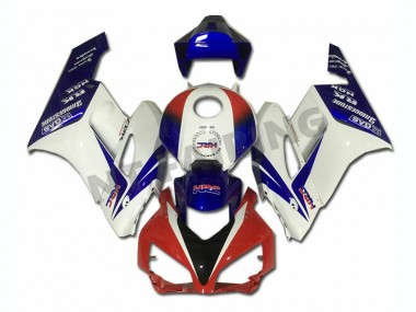 Blanco Azul Rojo Carenado Moto CBR 1000 RR 04-05