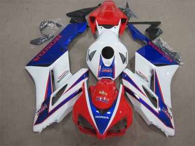Blanco Azul Rojo HRC Carenado Moto CBR 1000 RR 04-05