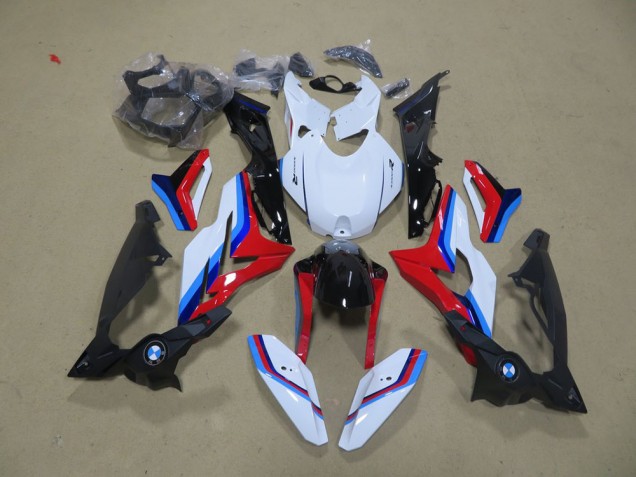 Blanco Azul Rojo Negro Carenado Moto S1000R 17-18 Blanco Azul Rojo Negro Carenado Moto S1000R 17-18