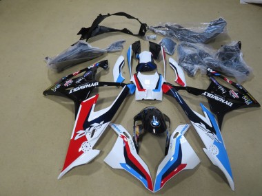 Blanco Azul Rojo Negro Carenado Moto S1000RR 19-21