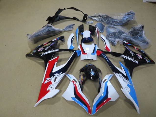 Blanco Azul Rojo Negro Carenado Moto S1000RR 19-21 Blanco Azul Rojo Negro Carenado Moto S1000RR 19-21