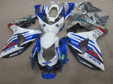 Blanco Azul Samsung Carenado Moto GSXR 1000 K9 09-16