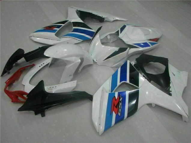 Blanco Carenado Moto GSXR 1000 K9 09-16