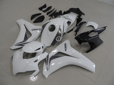 Blanco & Gris Carenado Moto CBR 1000 RR 08-11