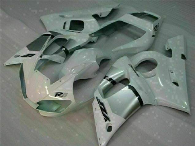 Blanco Kits Completo Carenado Moto R6 98-02
