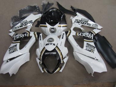 Blanco Lucky Strike Negro Motul Carenado Moto GSXR 1000 K7 07-08