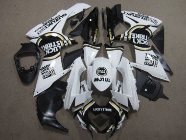 Blanco Lucky Strike Negro Motul Carenados Moto GSXR 600 K11 11-21