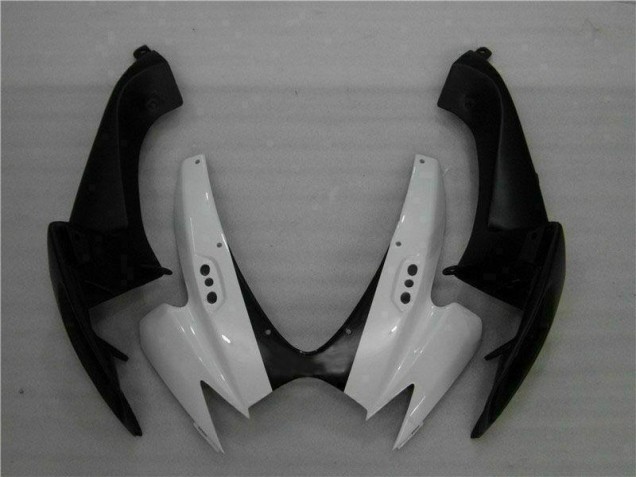 Blanco Negro ABS Moto Plástica GSXR 600 / 750 K6 06-07 Blanco Negro ABS Moto Plástica GSXR 600 / 750 K6 06-07