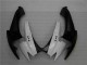 Blanco Negro ABS Moto Plástica GSXR 600 / 750 K6 06-07 Blanco Negro ABS Moto Plástica GSXR 600 / 750 K6 06-07