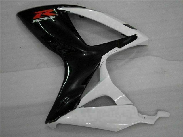 Blanco Negro ABS Moto Plástica GSXR 600 / 750 K6 06-07 Blanco Negro ABS Moto Plástica GSXR 600 / 750 K6 06-07