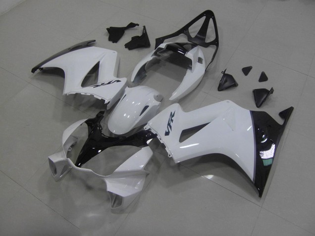 Blanco Negro ABS Moto Plástica VFR 800 02-13 Blanco Negro ABS Moto Plástica VFR 800 02-13