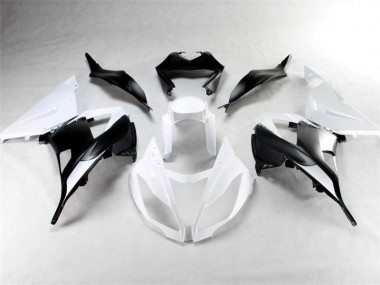 Blanco Negro ABS Moto Plástica ZX6R 13-18