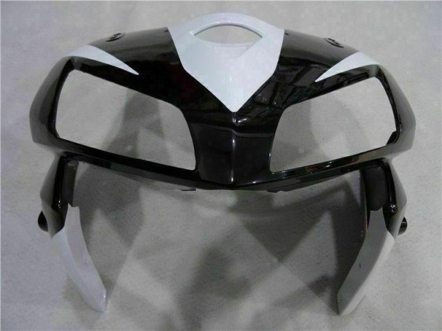 Blanco Negro ABS Moto Plástico CBR 600 RR 05-06 Blanco Negro ABS Moto Plástico CBR 600 RR 05-06