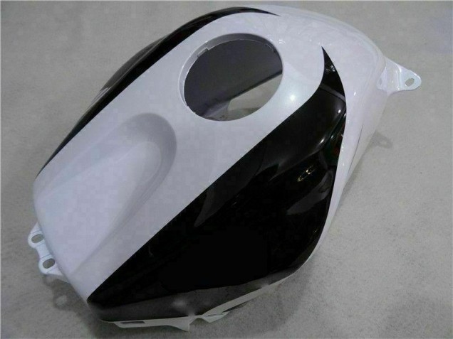 Blanco Negro ABS Moto Plástico CBR 600 RR 05-06 Blanco Negro ABS Moto Plástico CBR 600 RR 05-06