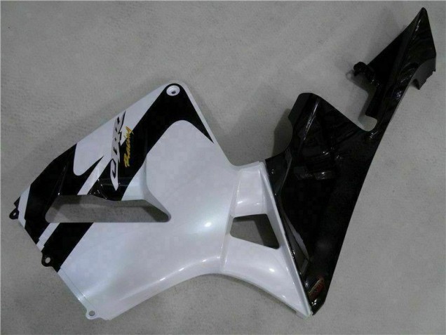 Blanco Negro ABS Moto Plástico CBR 600 RR 05-06 Blanco Negro ABS Moto Plástico CBR 600 RR 05-06