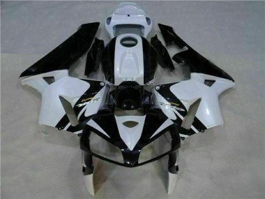 Blanco Negro ABS Moto Plástico CBR 600 RR 05-06
