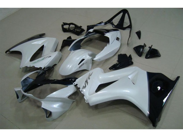 Blanco Negro ABS Moto Plástico VFR 800 02-13 Blanco Negro ABS Moto Plástico VFR 800 02-13