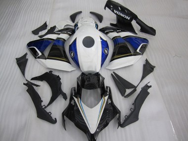 Blanco Negro Azul Carenado Moto CBR 1000 RR 08-11
