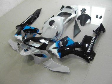 Blanco Negro Azul Kits Carenado Moto CBR 600 RR 03-04
