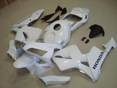 Blanco Negro Calcomanía Carenado Moto CBR 600 RR 03-04