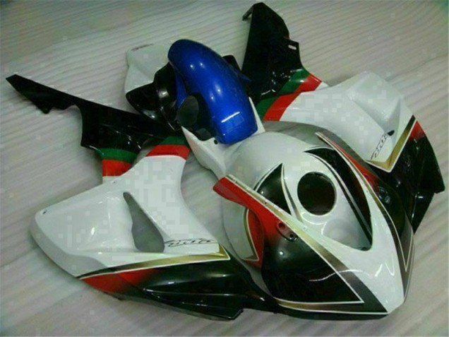Blanco Negro Carenado Moto CBR 1000 RR 06-07 Blanco Negro Carenado Moto CBR 1000 RR 06-07