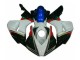 Blanco Negro Carenado Moto CBR 1000 RR 06-07 Blanco Negro Carenado Moto CBR 1000 RR 06-07
