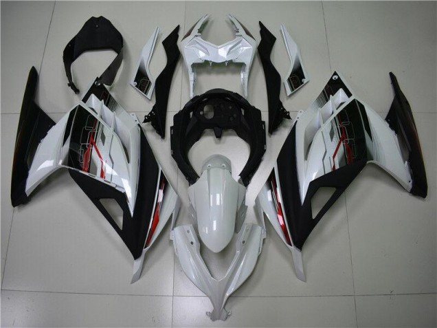 Blanco Negro Carenado Moto EX300 13-16 Blanco Negro Carenado Moto EX300 13-16