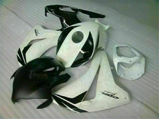 Blanco Negro Carenado Moto & Plástico CBR 1000 RR 08-11 Blanco Negro Carenado Moto & Plástico CBR 1000 RR 08-11
